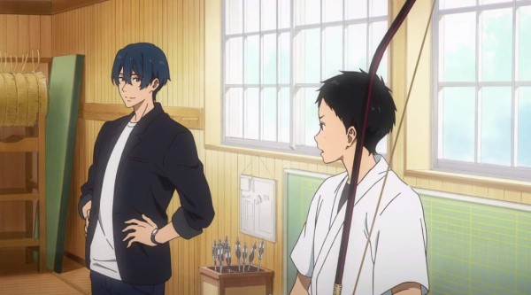 ツルネ 風舞高校弓道部 第４話感想 ゲボtの書体が良い感じですねｗ 部活らしくなってきました 滝川コーチが一々カッコいいですね じじにっちアンテナ