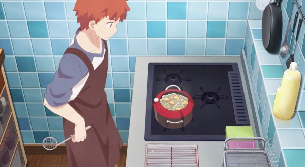 衛宮さんちの今日のごはん第１０話感想 超絶美人の腹ペコ英雄王と疲れた親友にから揚げ食べさせるだけのお話なのになんでこうも心惹かれるのでしょうか ｗ じじにっちアンテナ