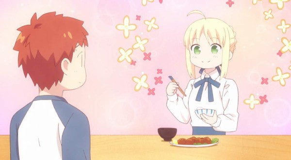 衛宮さんちの今日のごはん第１０話感想 超絶美人の腹ペコ英雄王と疲れた親友にから揚げ食べさせるだけのお話なのになんでこうも心惹かれるのでしょうか ｗ じじにっちアンテナ