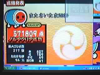 今日の結果 太鼓さん次郎版 愛知県ドンだーアルカリの日記的なもの 仮