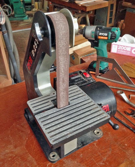 RYOBI B-25T 卓上ベルトサンダー 堺店【RYOBI 卓上ベルトサンダ B-25T 】 大阪府堺市のお客様からお