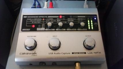 USBオーディオインターフェイス UA-4FX買いました! : Jazzと