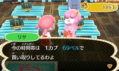 とびだせ どうぶつの森 11日目 浅葱の日常