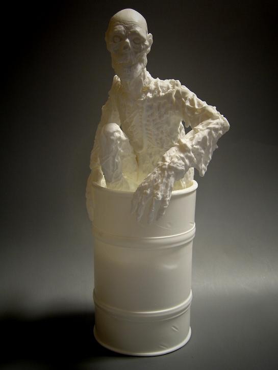 新品　バタリアン　トライオキシン245 バレル1/6 フィギュア　完売商品 映画『バタリアン』から「トライオキシン245」がつまったタンクを1/6