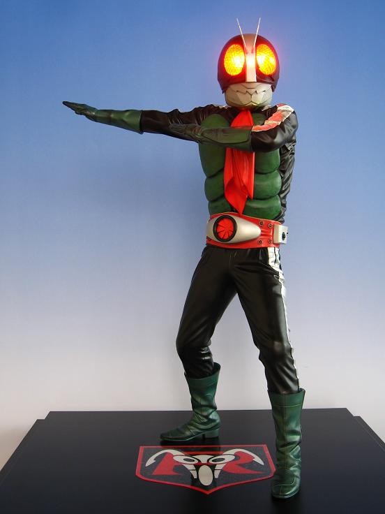 仮面ライダー2号（海洋堂メガソフビ） : オトナのオモチャ