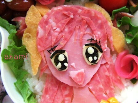 プリキュアのお弁当 キャラ弁 Asamiのお弁当 簡単かわいいキャラ弁の作り方