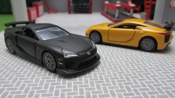 トミカプレミアム　レクサス　LFA 4台セット　未開封 展示用車両解説プレート トミカプレミアム レクサス LFA