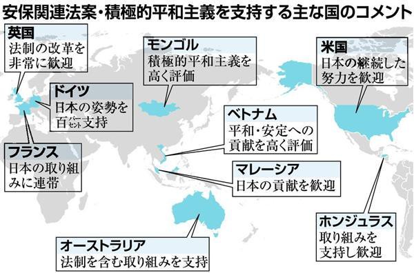 芸能人の安全保障関連法賛否一覧 汗風呂