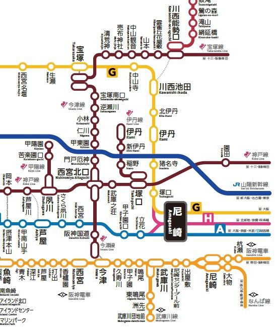 2016年11月3日 阪急今津線・伊丹線・甲陽線と阪神武庫川線 2 : 亜洲