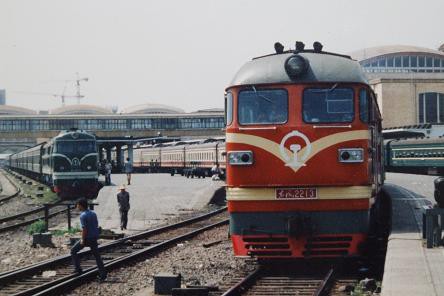 1989年 京濾直達特快（上海局）13次 7 : 亜洲鉄道日記