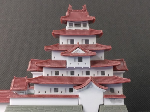 鶴ヶ城 （夏） 城郭コレクション 童友社 JOYJOYコレクション 1/460「鶴ヶ城」 : 常磐重工 -JOBAN JUKO