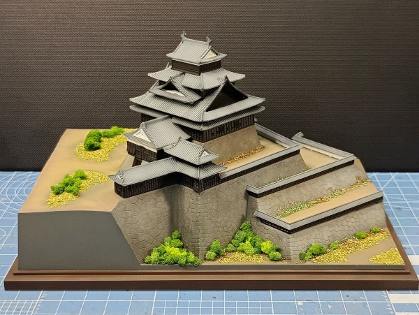 童友社 JOYJOYコレクション 1/500「松江城」 : 常磐重工 -JOBAN JUKO