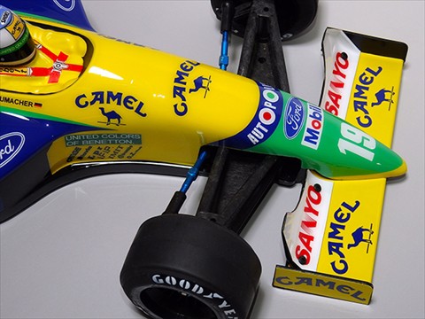 ベネトンB191製作完成 : AS SONIC - F1RC BODYSHELL CRAFT