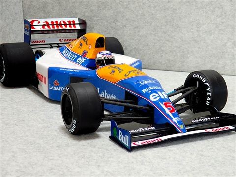 タミヤラジコンウィリアムズfw14ボディとf103シャーシ中古品