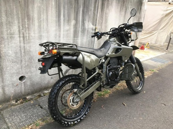 超レア 入手困難 早いっもの勝ち 陸自偵察用オートバイ Kawasaki Klx250 自衛隊 払下げ品 Cb250ex レストア日記