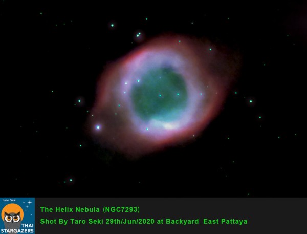 1370mm The Helix Nebula らせん状星雲 Ngc 7293 Astropical