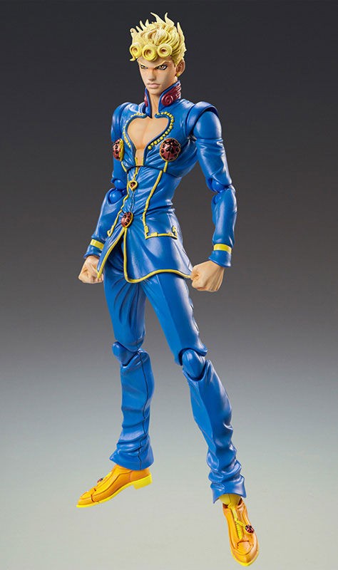 ジョジョの奇妙な冒険 メディコスエンターテインメント 超像可動 ジョルノ ジョバァーナ セカンド フィギュアなんと汐華初流乃ver の頭部が付属 ベネ 良し フィギュア情報