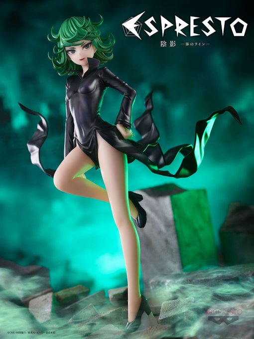 ワンパンマン Espresto Shapely 戦慄のタツマキ フィギュア バンプレスト 8月登場予定 フィギュア情報