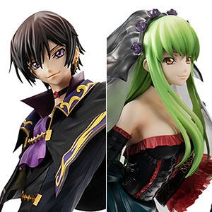 ブラックウェディングドレスの2人セットで立体化 コードギアス 復活のルルーシュ より L L と C C のフィギュアが発売 記事ご紹介 フィギュア情報