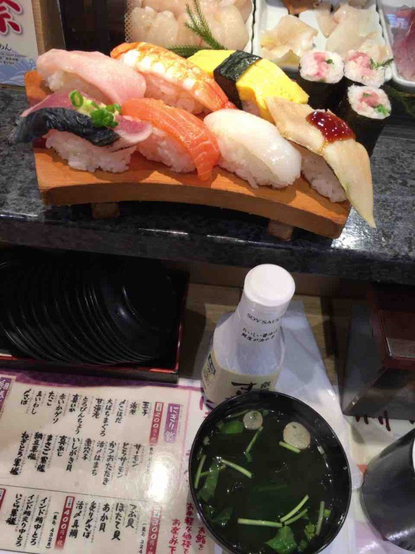 京王モールの立ち食い寿司 都内っぷ