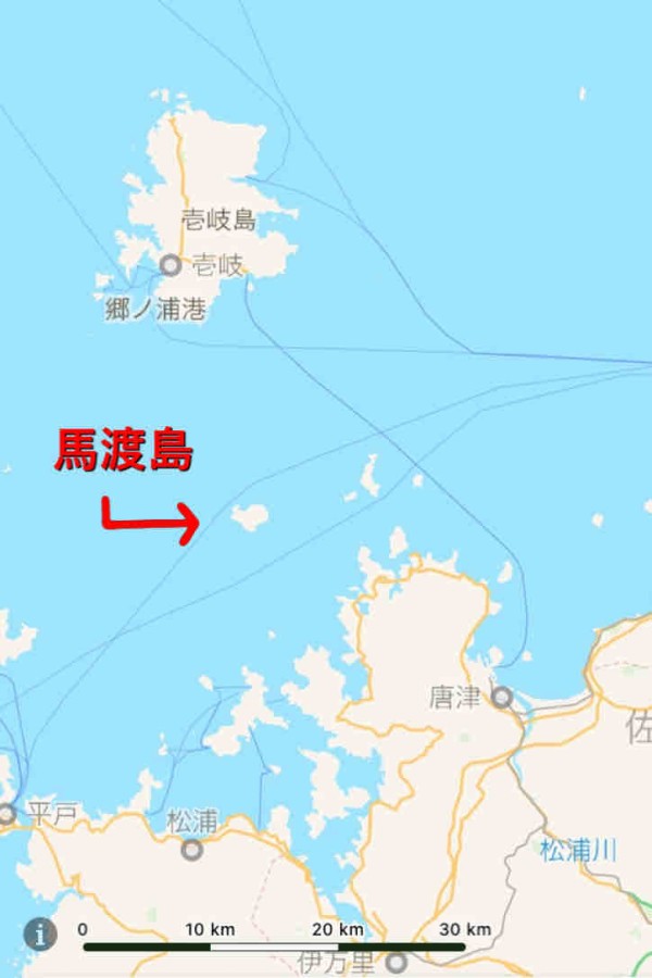 バイクで離島をまわる旅 佐賀県馬渡島編 バイクで離島をまわる旅