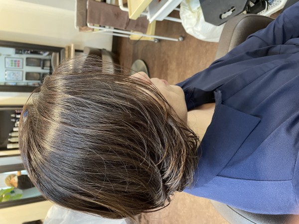 ボブベースでかけるデジタルパーマ Atelier Auslese アウスレーゼ