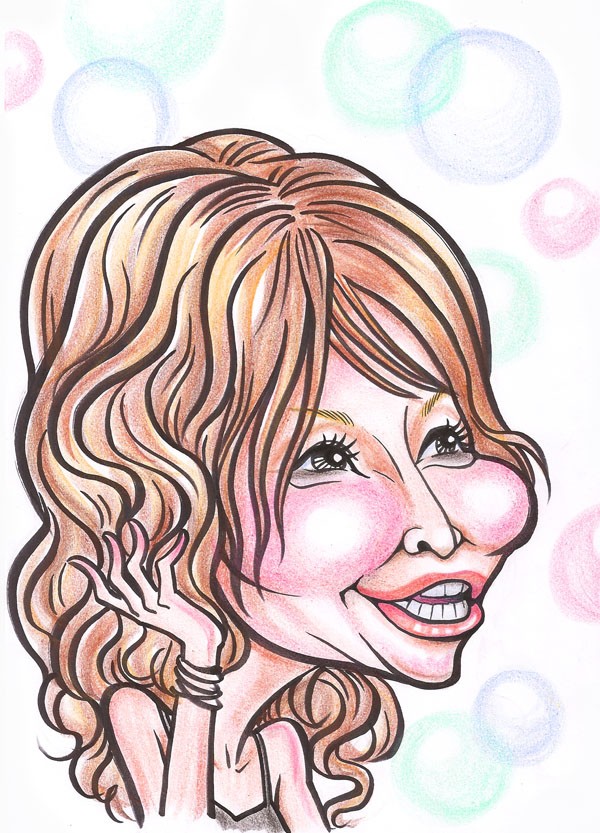 似顔絵師修行42 あとりえピノコ