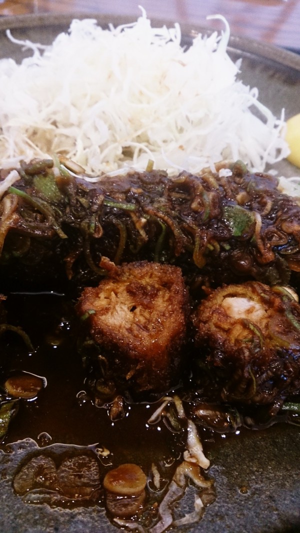 ネギに埋もれて豚カツが隠れてしまうネギ味噌カツ とんかつ蔵屋 岐阜県岐阜市則武中3丁目19 8 Airの食べログ日記 岐阜 尾張 名古屋を中心に