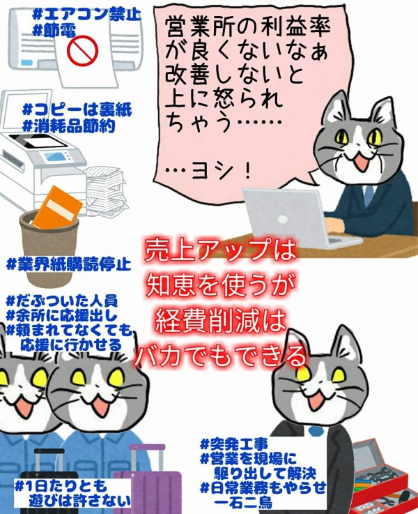 営業ワイ いや その工期と単価では厳し 内なるプリキュア 諦めないで えあ速