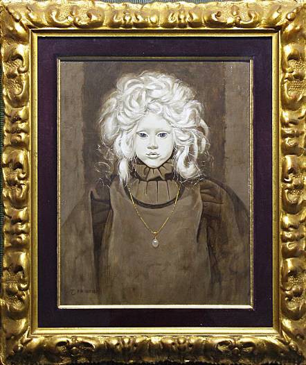 伊牟田経正画伯の絵をゲット : 泰西名画模写画とオリジナル絵画