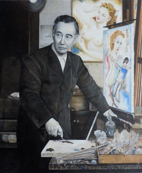 高野三三男の肖像 : 泰西名画模写画とオリジナル絵画