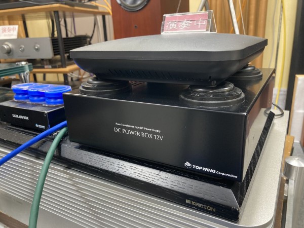 TOP WING DC POWER BOX デモ機入れました : オーディオユニオン
