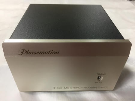 ほぼ新品 Phasemation T-320 MC昇圧トランス 送り返し 付属品完備 ほぼ新品 Phasemation T-320 MC昇圧トランス 送り返し 付属品完備