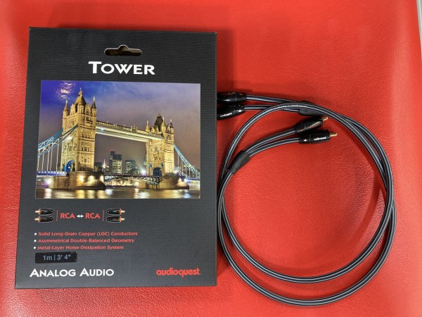 【日曜日までの限定価格‼︎】audioquest　RCAケーブル TOWER Amazon.com: AudioQuest 0.6M Tower RCA-RCA : Electronics