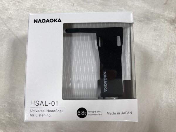 NAGAOKA ヘッドシェル HSAL-01 NAGAOKA ユニバーサルトーンアーム用アルミ製ヘッドシェル