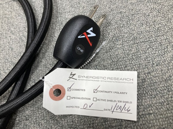 Synergistic Research AC ONE デモ機入れました : オーディオユニオン
