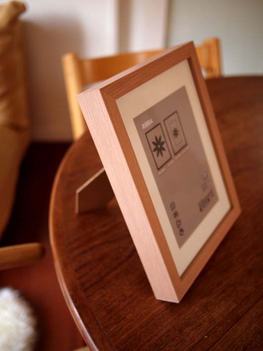 IKEAのフレームにポストカード。 : Aula Powered by ライブドアブログ