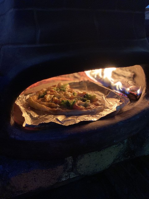 ピザ窯（チムニー）の火入れとBBQでダイソーのこれが大活躍〜！ : Aula