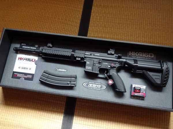 レビュー】東京マルイ HK416D【次世代電動ガン】 : KlausArmament