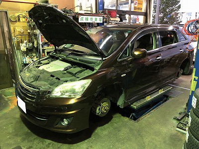 トヨタ マークｘ ジオ の車検 整備 オートライフハノ オフィシャルブログ