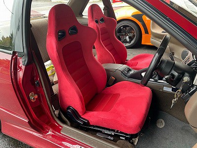S13シルビアにブリッドのシート2脚を装着 : オートライフハノ 