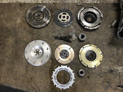 日産スカイライン ECR33 クラッチ交換セット EXEDY ニッサン スカイライン ターボ ECR33 クラッチ3点セット