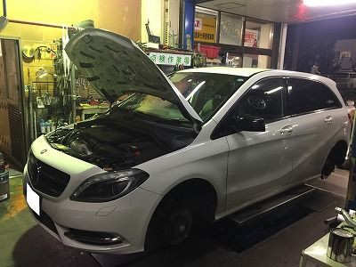 ベンツＢクラス(Ｗ246) ローダウン＆19インチ装着 : オートライフハノ 