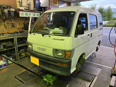 軽バン ハイゼット の車検 整備 オートライフハノ オフィシャルブログ