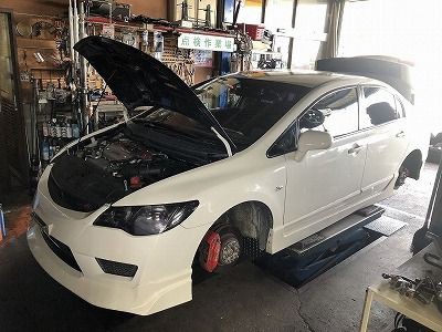 シビック タイプr Fd2 の車検 整備 オートライフハノ オフィシャルブログ