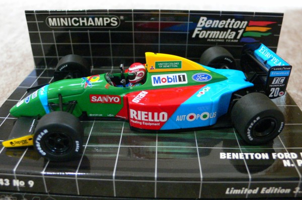 ベネトンF1コレクション 1 「ミニチャンプス」 : 全部宝物~My ベネトンF1コレクション 1 「ミニチャンプス」 : 全部宝物~My