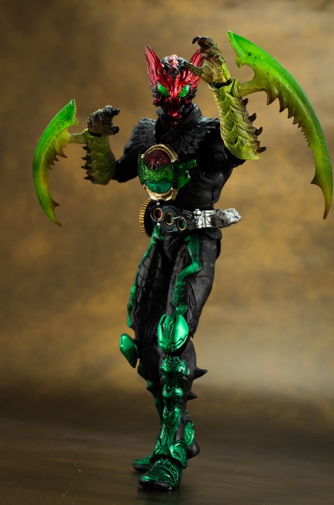 S.I.C. 仮面ライダーオーズ ガタキリバ コンボ レビュー : ほっ