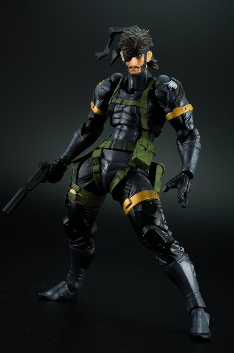 ブ*ー様 リボルテック ヤマグチ　スネーク フィギュア Metal Gear SolidⅤ】SNAKE GROUND ZEROES.ver (REVOLTECH
