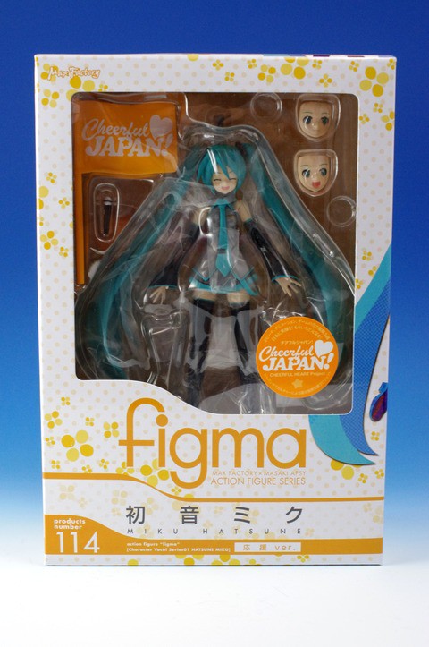 figma 初音ミク 応援ver. レビュー : ほっぱーの玩具な日々