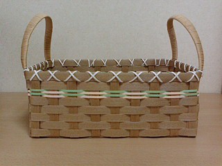 おしゃれな取っ手付き収納バスケット B010 : エコクラフトをきっかけ